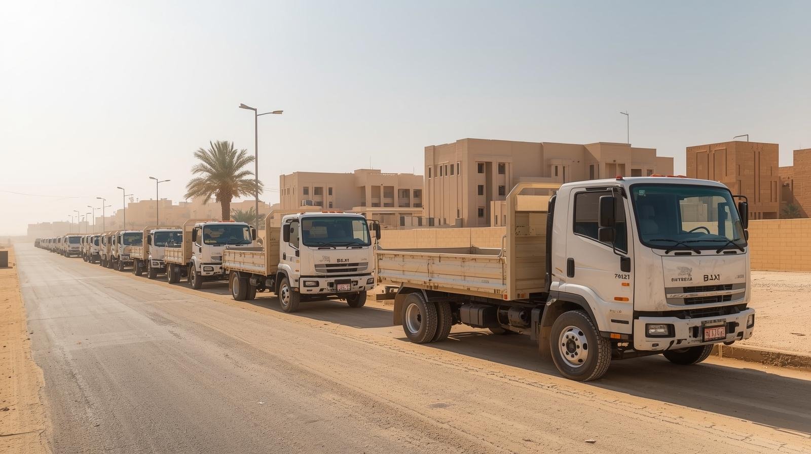 سيارات نصف نقل لنقل العفش بالرياض